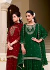 Manjari Vol 2 By Rangoon Chiffon Sharara Suits Wholesale Price In Surat
